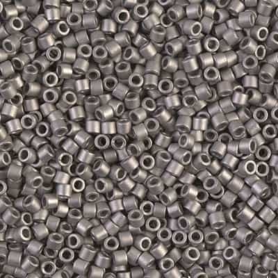 [ DS ] Miyuki Delica 10/0 Seed Beads 5g DBM0321 M MA Dk Nickel Silver