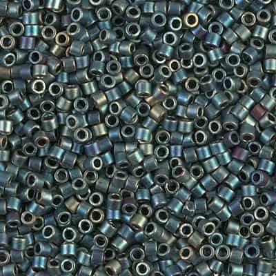 [ DS ] Miyuki Delica 10/0 Seed Beads 5g DBM0324 MR MA Turq/Lt Green