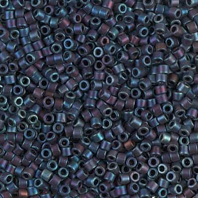 Miyuki Delica Seed Beads 5g DBM0325 MR MA Dk Blueberry/Win