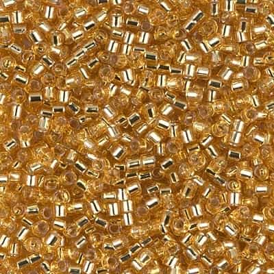 [ DS ] Miyuki Delica 10/0 Seed Beads 5g DBM0042 TSL Gold