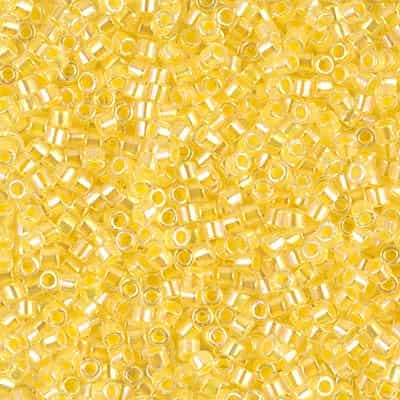 Miyuki Delica Seed Beads 5g DBM0053 TR Soft Yellow