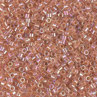 Miyuki Delica Seed Beads 5g DBM0054 TR Peachy Gold