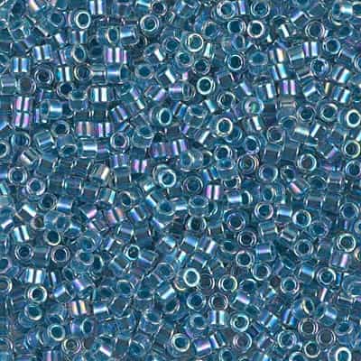 Miyuki Delica Seed Beads 5g DBM0058 TR Slate Blue