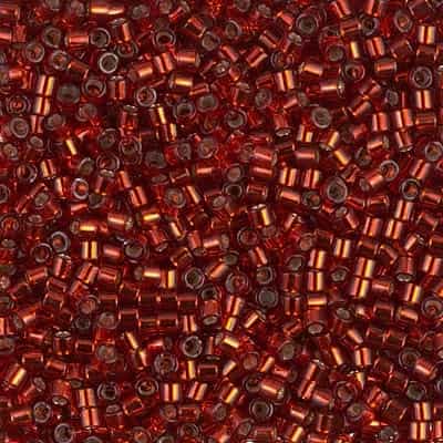 [ DS ] Miyuki Delica 10/0 Seed Beads 5g DBM0603 TSL Ruby Red