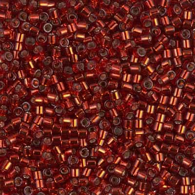 Miyuki Delica Seed Beads 5g DBM0603 TSL Ruby Red