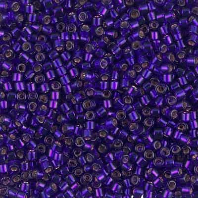[ DS ] Miyuki Delica 10/0 Seed Beads 5g DBM0610 TSL Brite Royal Purple
