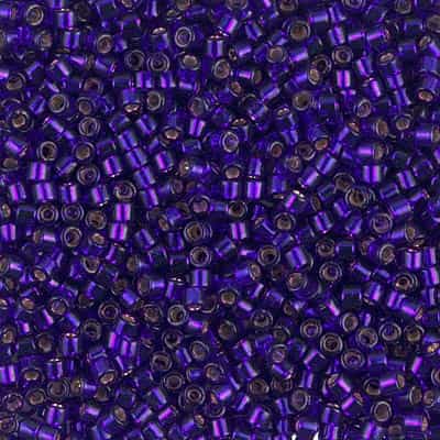 Miyuki Delica Seed Beads 5g DBM0610 TSL Brite Royal Purple