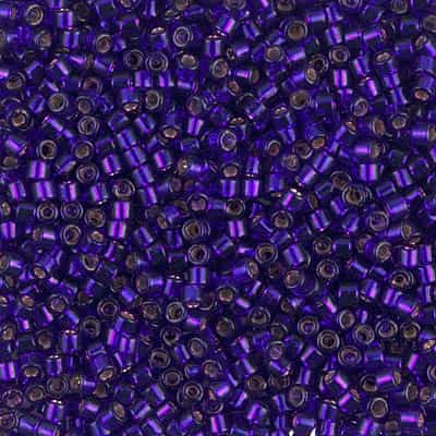 Miyuki Delica Seed Beads 5g DBM0610 TSL Brite Royal Purple