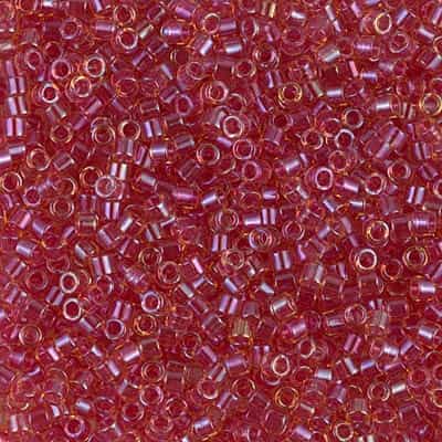 Miyuki Delica Seed Beads 5g DBM0062 TR Light Raspberry