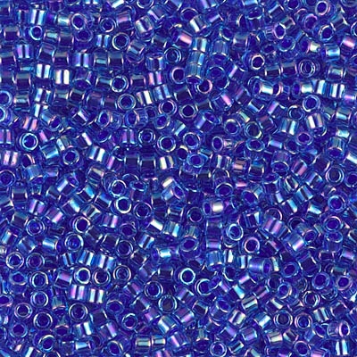 Miyuki Delica Seed Beads 5g DBM0063 TR Sapphire/Violet