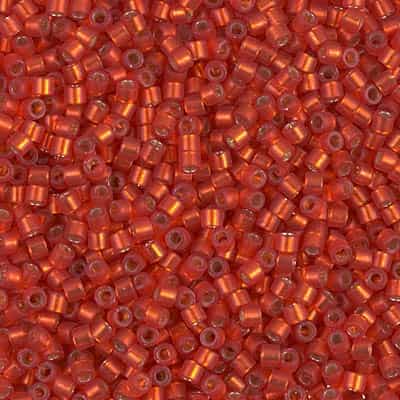 Miyuki Delica Seed Beads 5g DBM0683 TSL S-MA Ruby Red