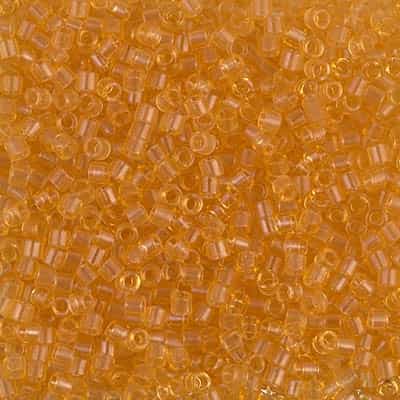 Miyuki Delica Seed Beads 5g DBM0702 T Light Topaz