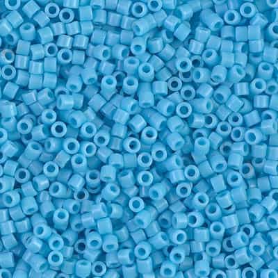 Miyuki Delica Seed Beads 5g DBM0725 OP Turquoise Blue