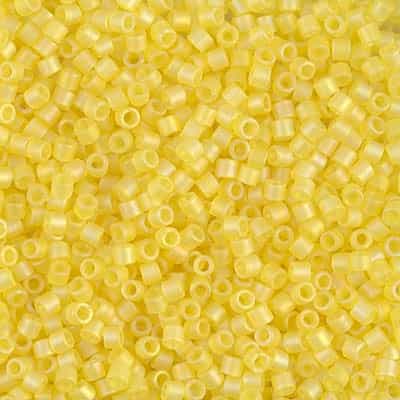 Miyuki Delica Seed Beads 5g DBM0854 TR MA Lemon