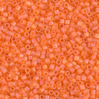 Miyuki Delica Seed Beads 5g DBM0855 TR MA Orange