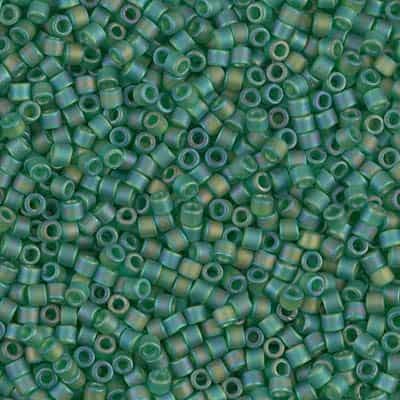 Miyuki Delica Seed Beads 5g DBM0858 TR MA Aqua/Lime