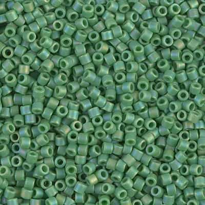 Miyuki Delica Seed Beads 5g DBM0877 OPR MA Soft Green