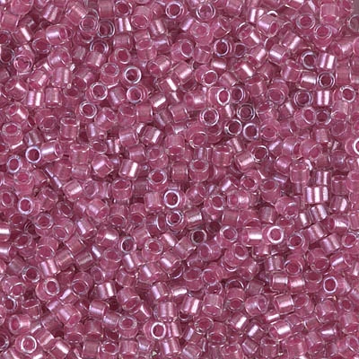 Miyuki Delica Seed Beads 5g DBM0902 ICL* Crystal/Rose