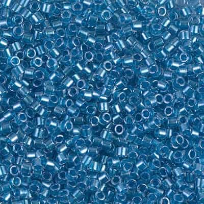 Miyuki Delica Seed Beads 5g DBM0905 ICL* Crystal/Blue