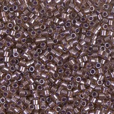 [ DS ] Miyuki Delica 10/0 Seed Beads 5g DBM0912 ICL* Lt Topaz/Lt Ameth