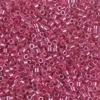 Miyuki Delica Seed Beads 5g DBM0914 ICL* Clear/Reddish P