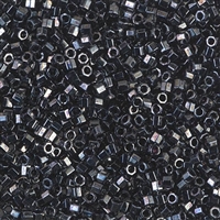 Miyuki Delica Seed Beads 5g DBMH0001 Hex M Hematite