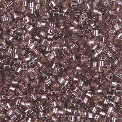 Miyuki Delica Seed Beads 5g DBMH0146 Hex  TSL Lt Amethyst