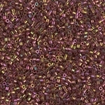 Miyuki Delica Seed Beads 15/0 1 Gram DBS0103 TL Raspberry/Gold