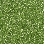 Miyuki Delica Seed Beads 15/0 1 Gram DBS1206 TSL Crisp Green Apple
