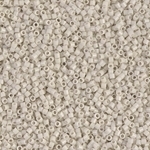 Miyuki Delica Seed Beads 15/0 1 Gram DBS0261 OPL Newsprint White