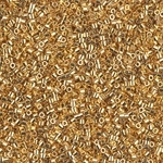 Miyuki Delica Seed Beads 15/0 1 Gram DBS0031 24 Karat Gold Plated