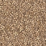 Miyuki Delica Seed Beads 15/0 1 Gram DBS0334 MA 22 Karat Dark Gold Plated