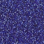 Miyuki Delica Seed Beads 15/0 1 Gram DBS0047 TSL Cobalt Blue