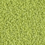 Miyuki Delica Seed Beads 15/0 1 Gram DBS0733 OP Lime Green