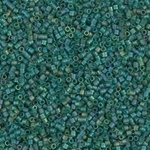 Miyuki Delica Seed Beads 15/0 1 Gram DBS0859 TR MA Dark Green