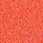 Miyuki Delica Seed Beads 15/0 1 Gram DBS0872 OPR MA Bright Orange