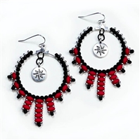 BeadSmith Digital Download Pattern - Astra Earrings