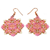 BeadSmith Digital Download Pattern - Bajkal Earrings