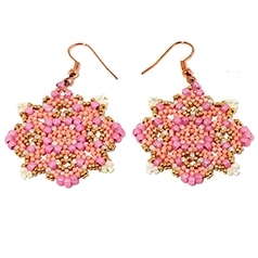 BeadSmith Digital Download Pattern - Bajkal Earrings