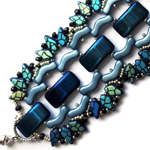BeadSmith Digital Download Pattern - Carry Over Bracelet