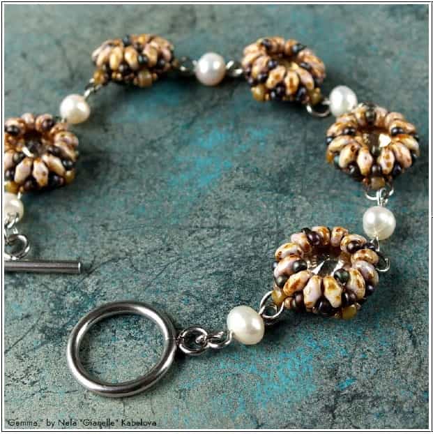 BeadSmith Digital Download Patterns - Gemma Bracelet