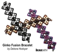 BeadSmith Digital Download Patterns - Ginko Fusion Bracelet