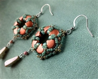 BeadSmith Digital Download Patterns - Ginko Lace Earrings