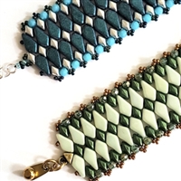 BeadSmith Digital Download Pattern - Harlequin Kite Bracelet