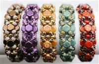 BeadSmith Digital Download Patterns - Honeycomb Bangle Bracelet