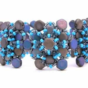 BeadSmith Digital Download Patterns - Honey's Flower Bracelet