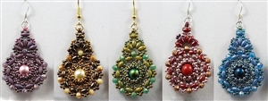BeadSmith Digital Download Patterns - Kashmir Earrings