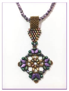 BeadSmith Digital Download Patterns - Medalia Pendant