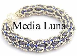 BeadSmith Digital Download Patterns - Media Luna