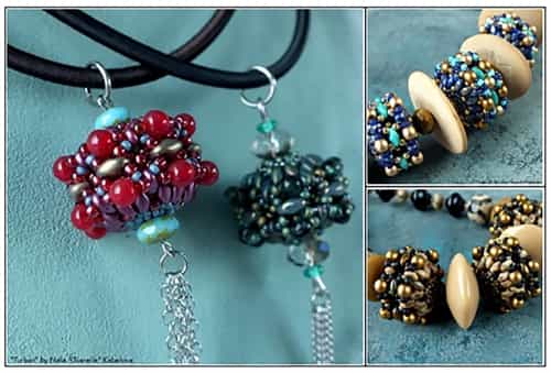 BeadSmith Digital Download Patterns - MiniDuo Rondelles